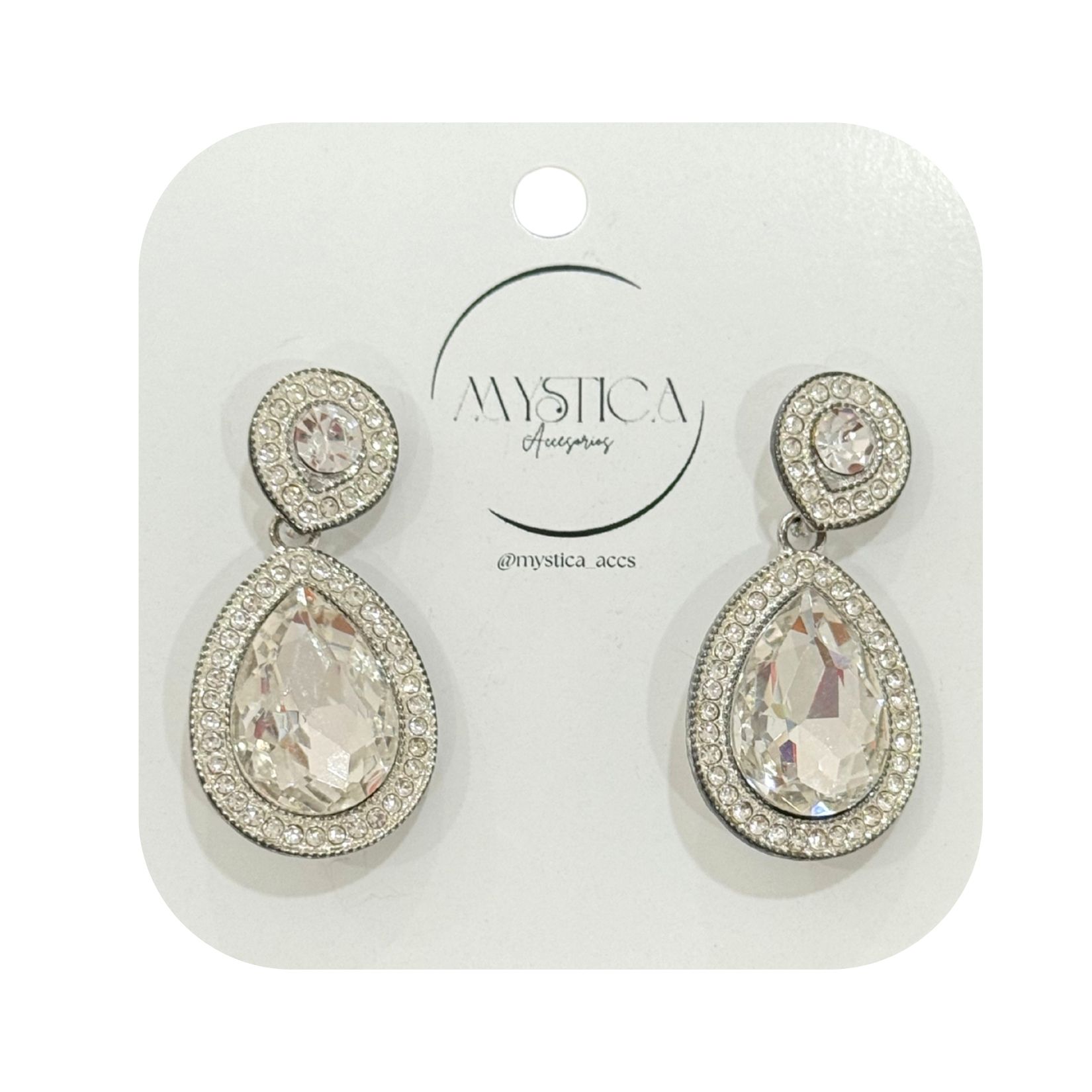ARETES PLATEADOS 