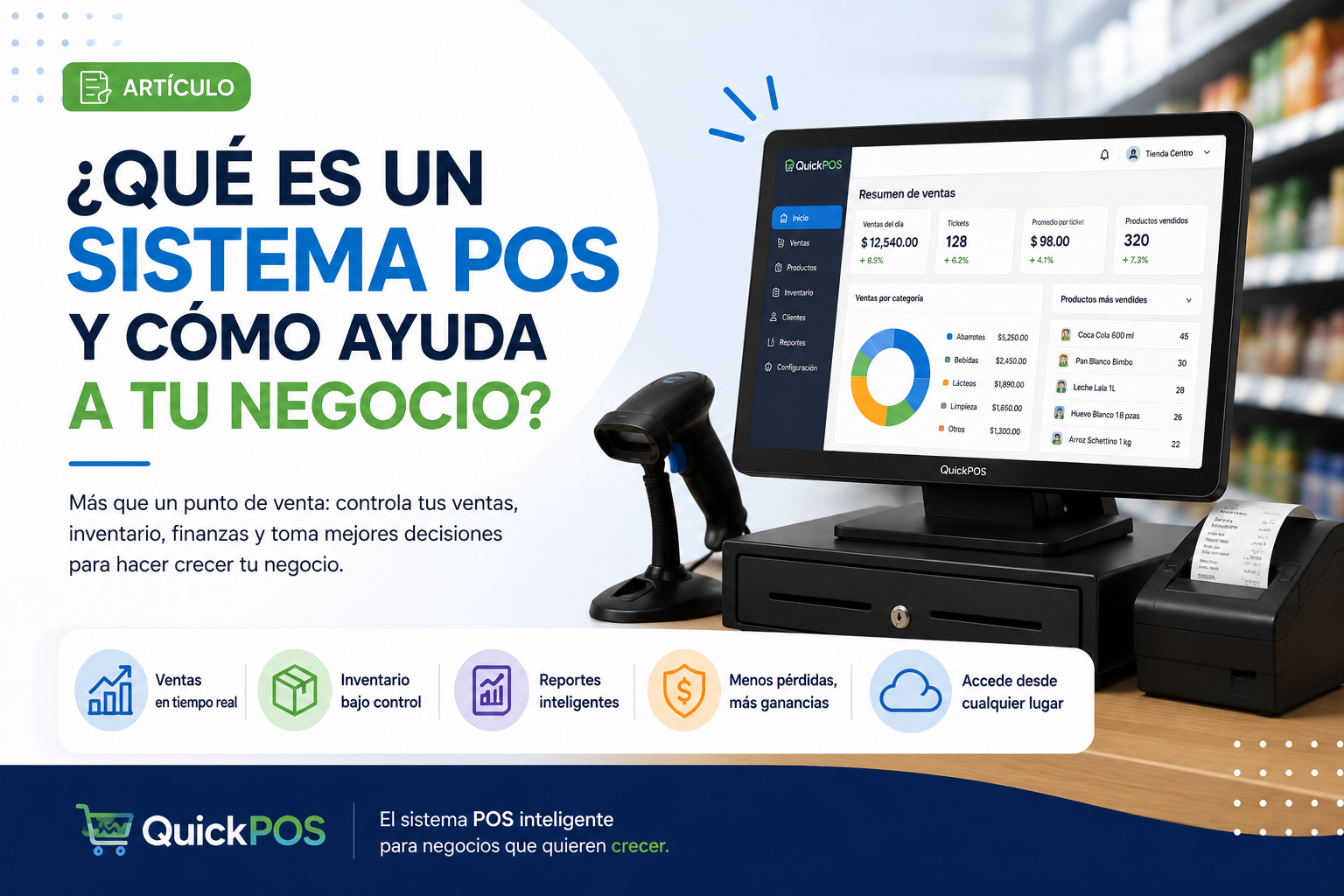 Qué es un sistema POS y cómo ayuda a tu negocio