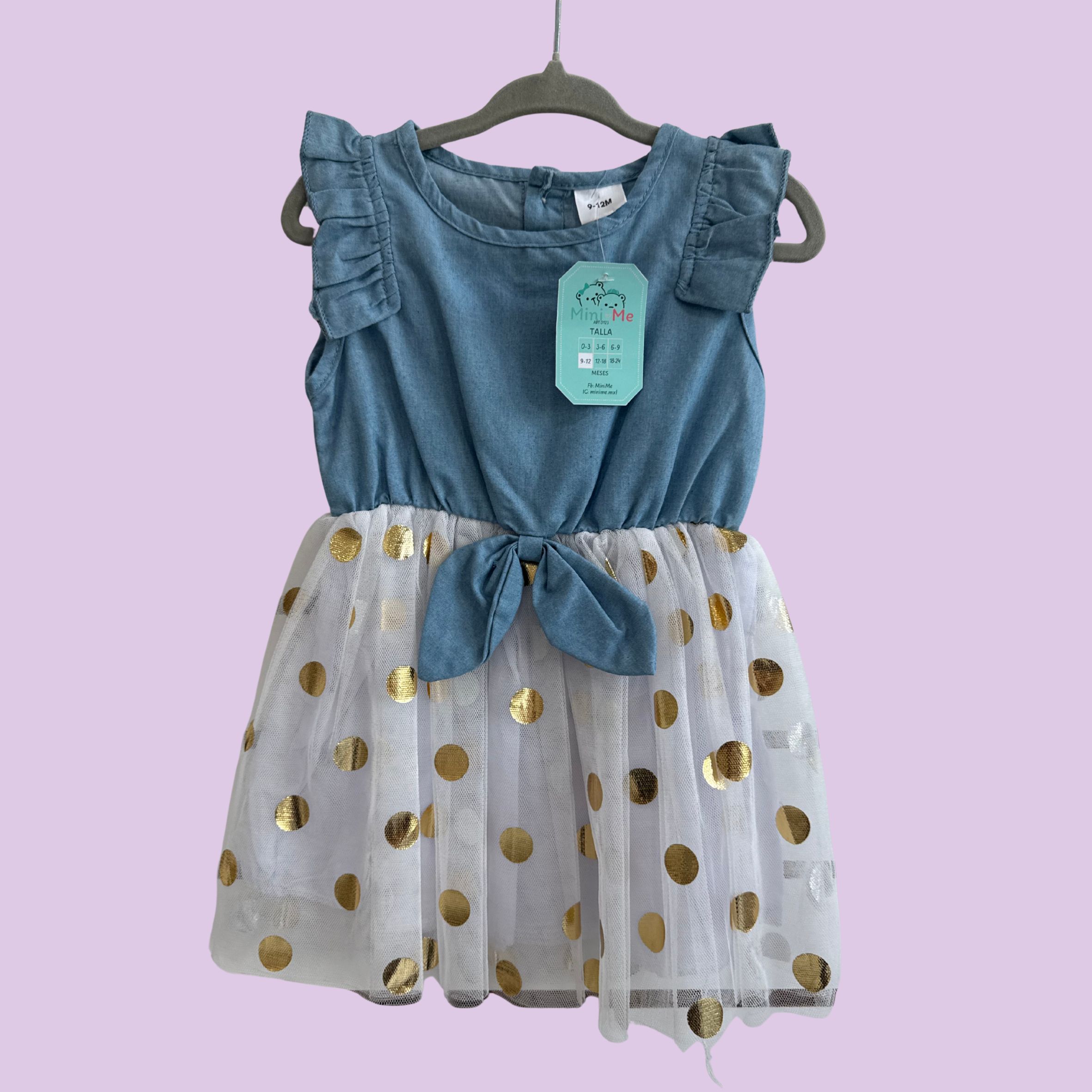 VESTIDO TALLA 9-12 MESES