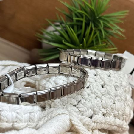 PULSERA ITALIANA PLATEADA