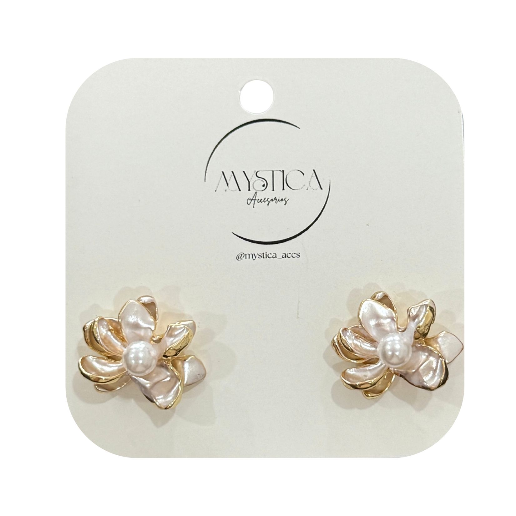 ARETES DORADOS CON PERLAS