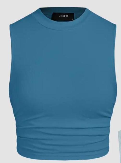 BLUSA AZUL TALLA &#180;&#180;S&#180;&#180;