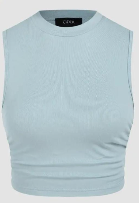 BLUSA AZUL TALLA &#180;&#180;S&#180;&#180;
