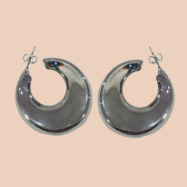 ARETES PLATEADOS