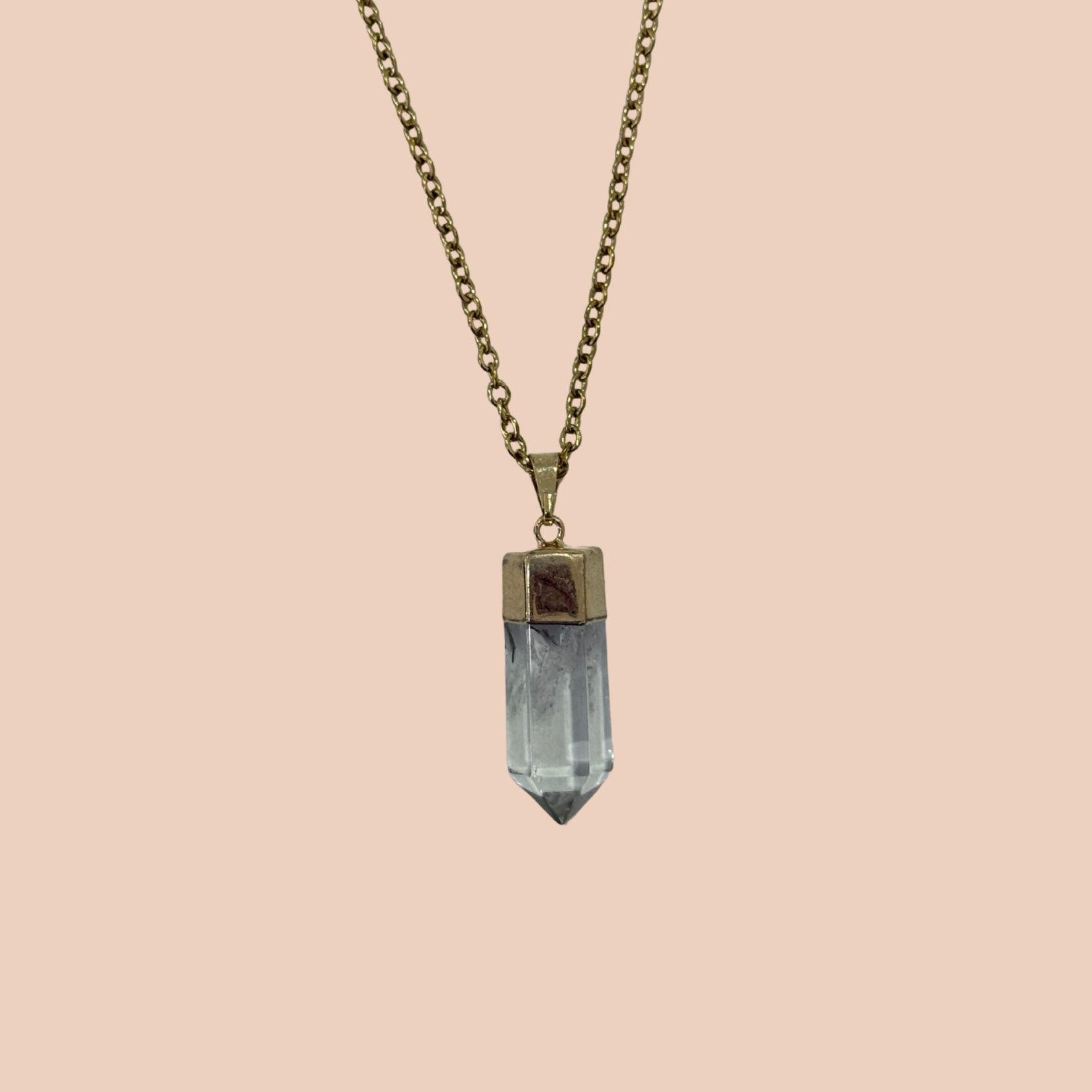 COLLAR CUARZO CRISTAL