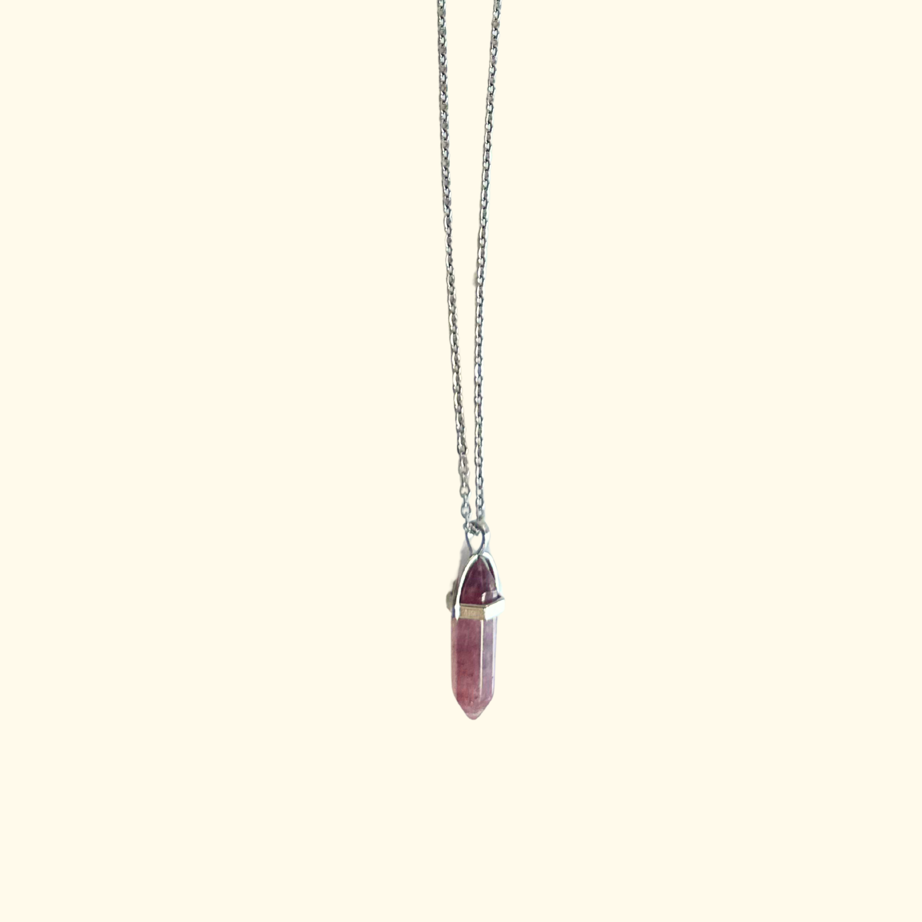 COLLAR CUARZO FRESA