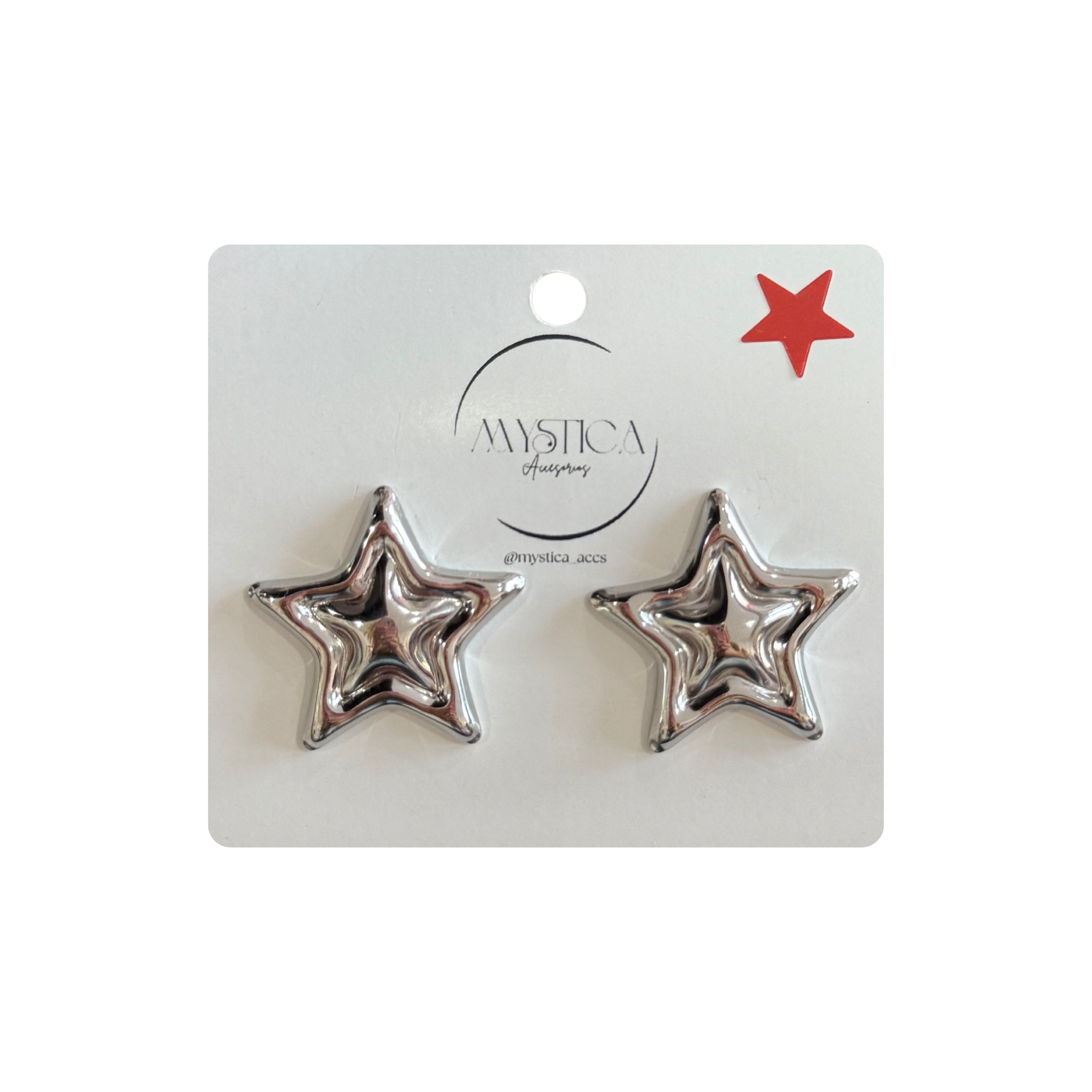 ARETES PLATEADOS