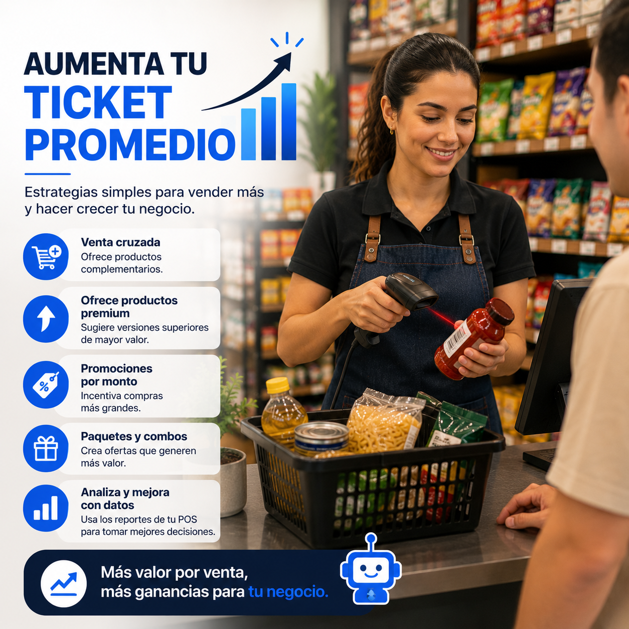 Cómo aumentar el ticket promedio de tu negocio (sin conseguir más clientes)