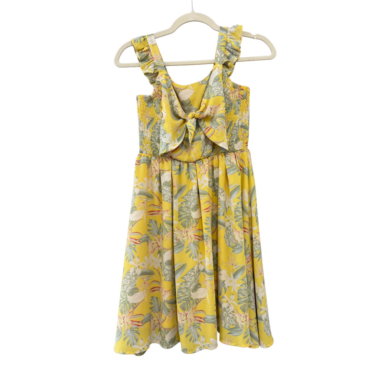 VESTIDO AMARILLO TALLA &#180;&#180;14&#180;&#180;