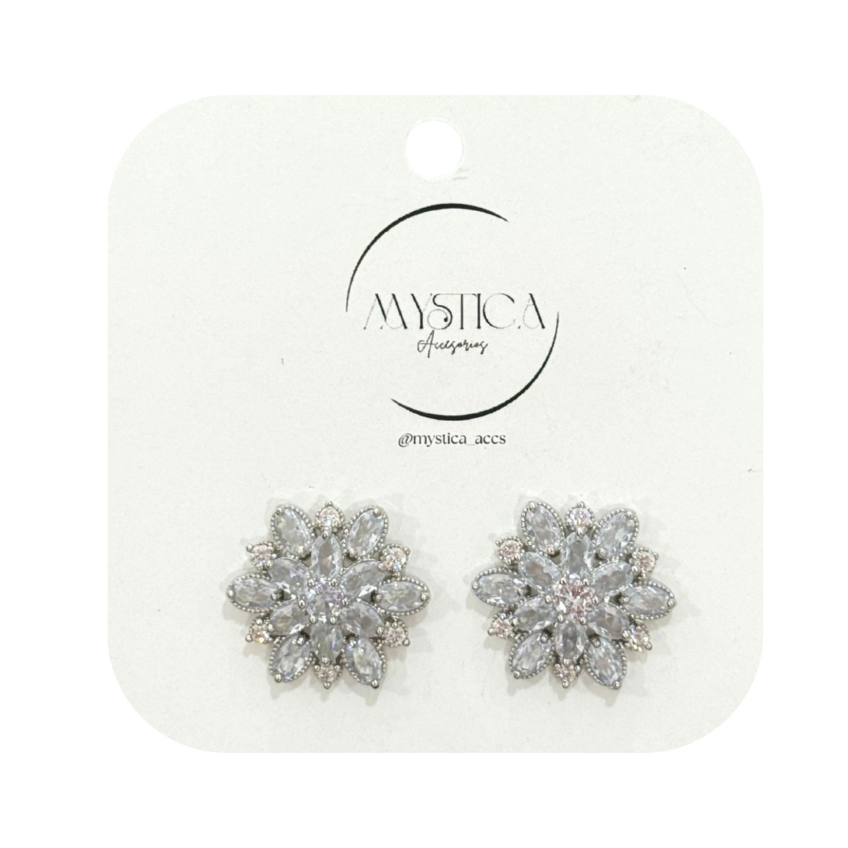 ARETES PLATEADOS