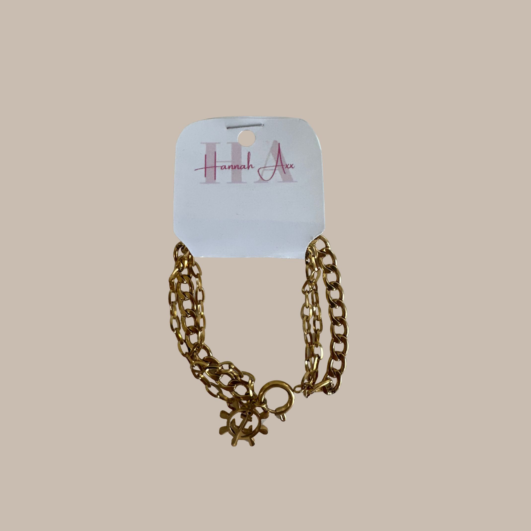 PULSERA DORADA DOBLE