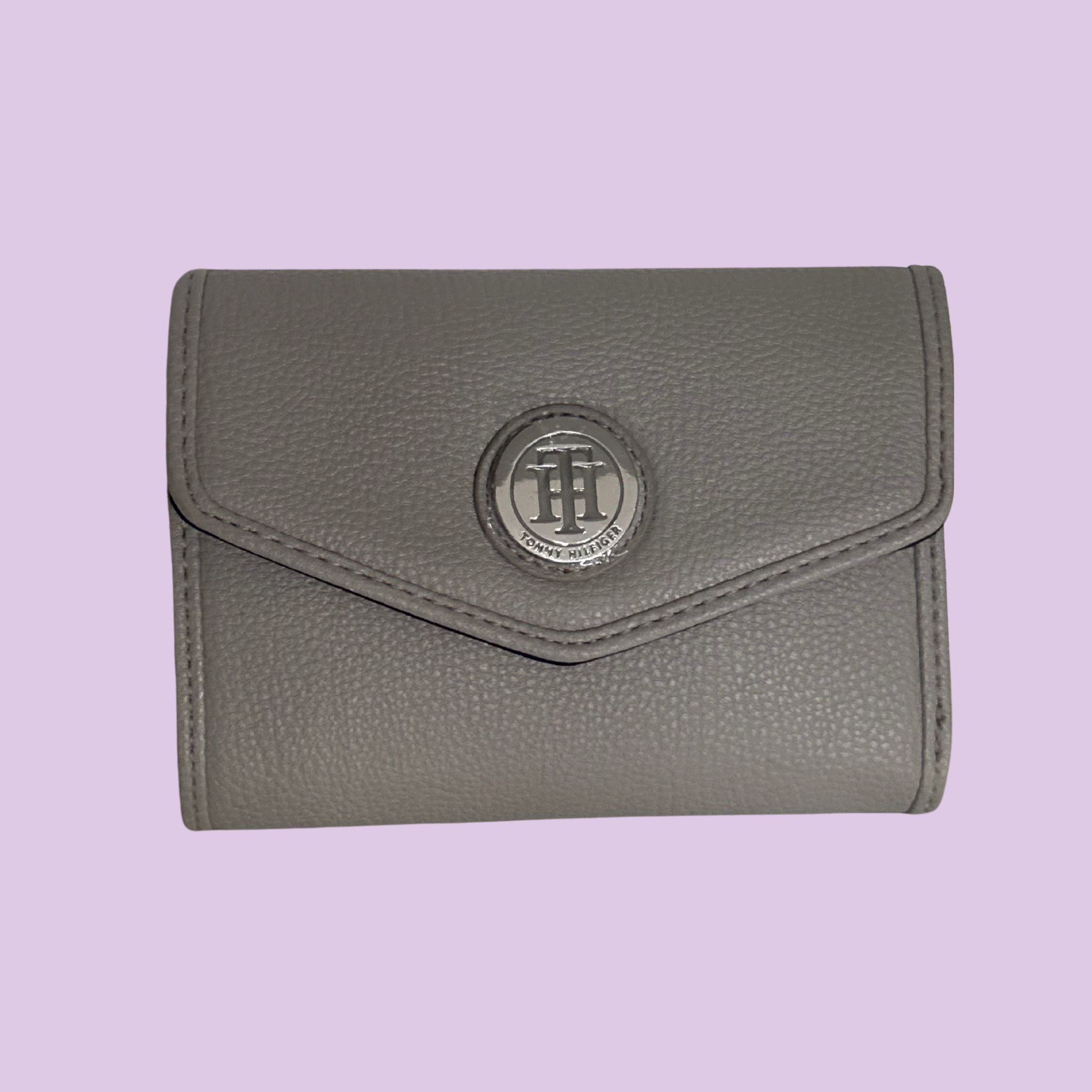 CARTERA TOMMY HILFIGER GRIS