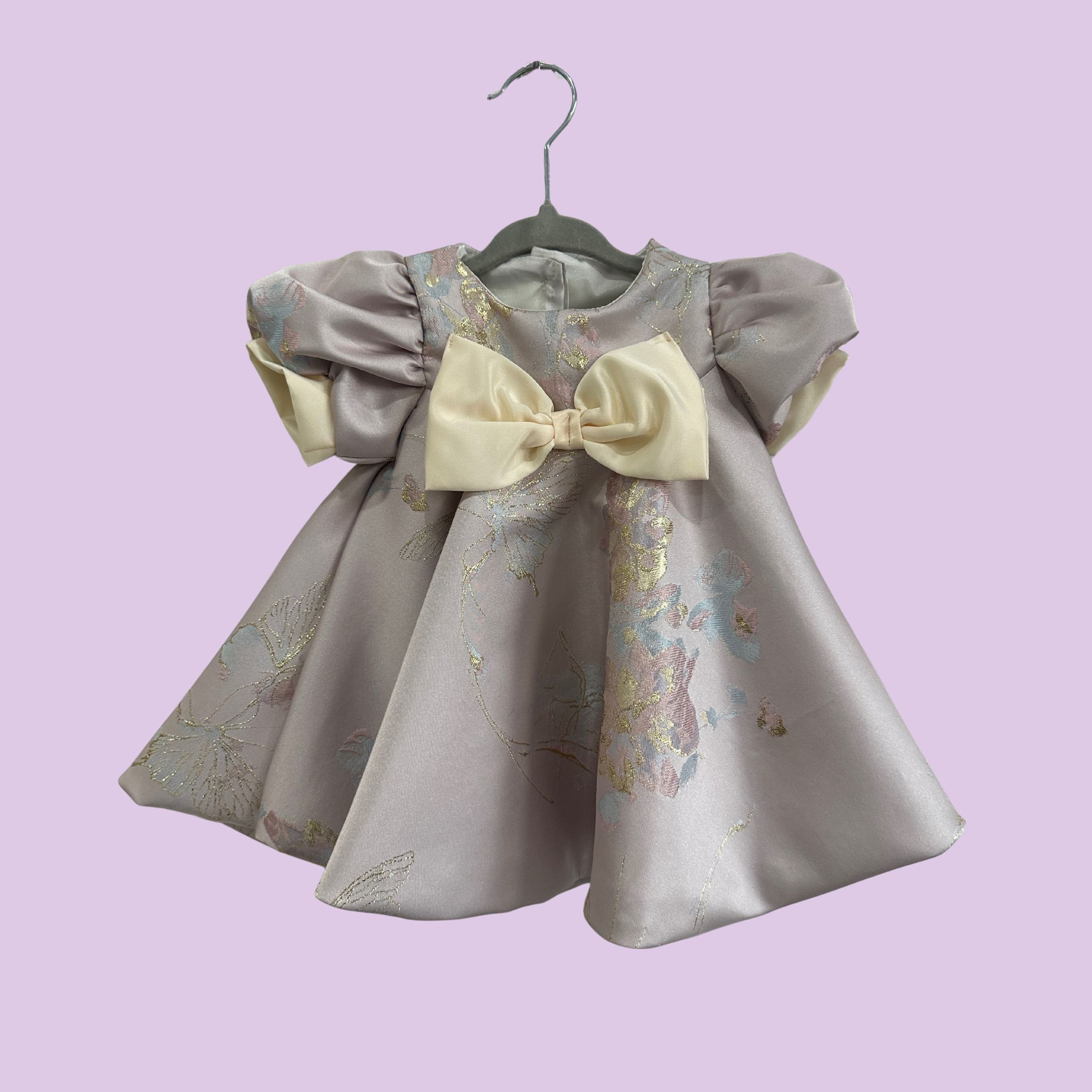 VESTIDO FLORES TALLA 6 MESES