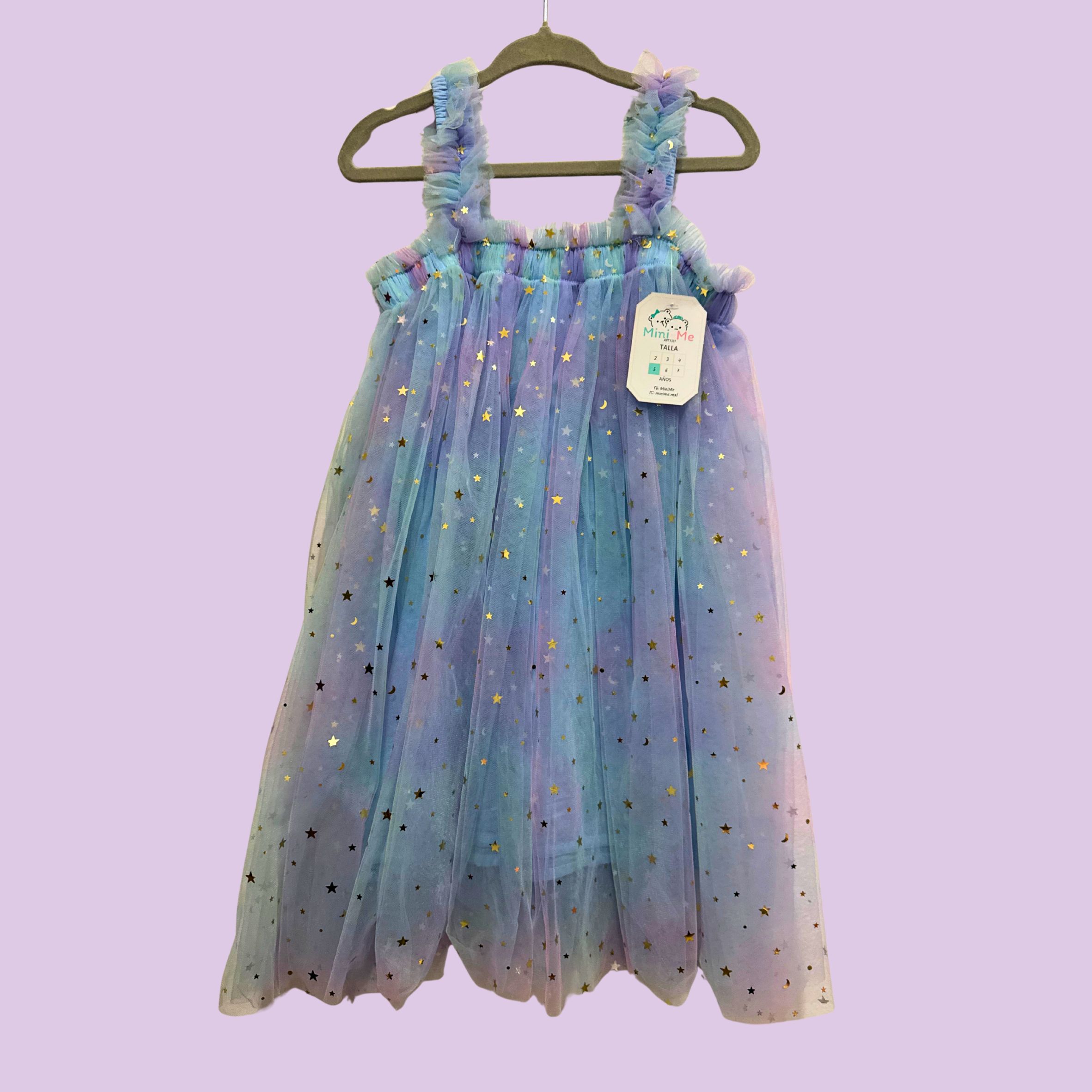 VESTIDO TALLA 5 A&#209;OS