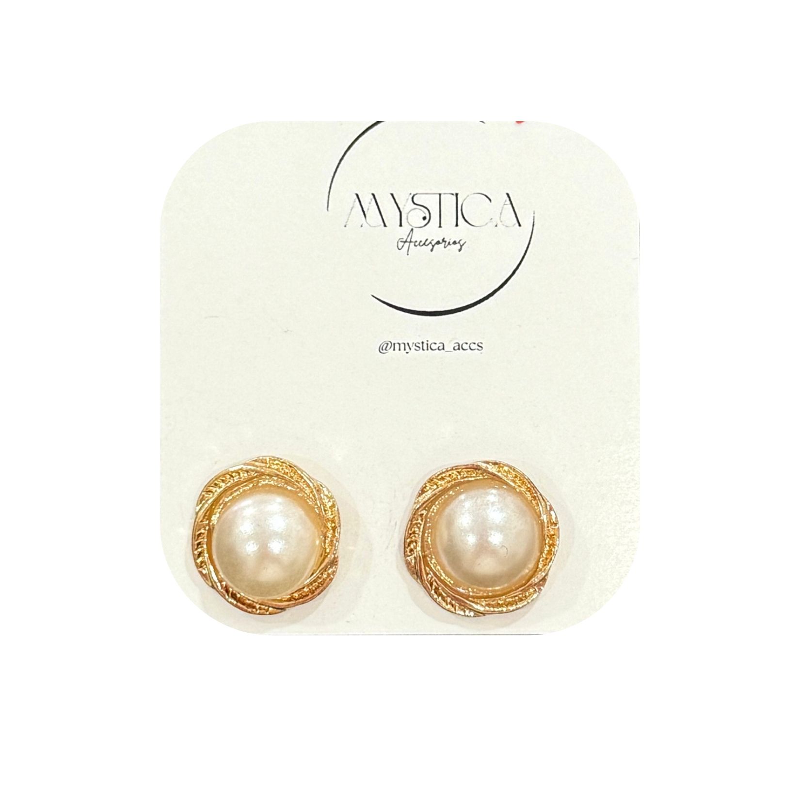 ARETES DORADOS CON PERLAS
