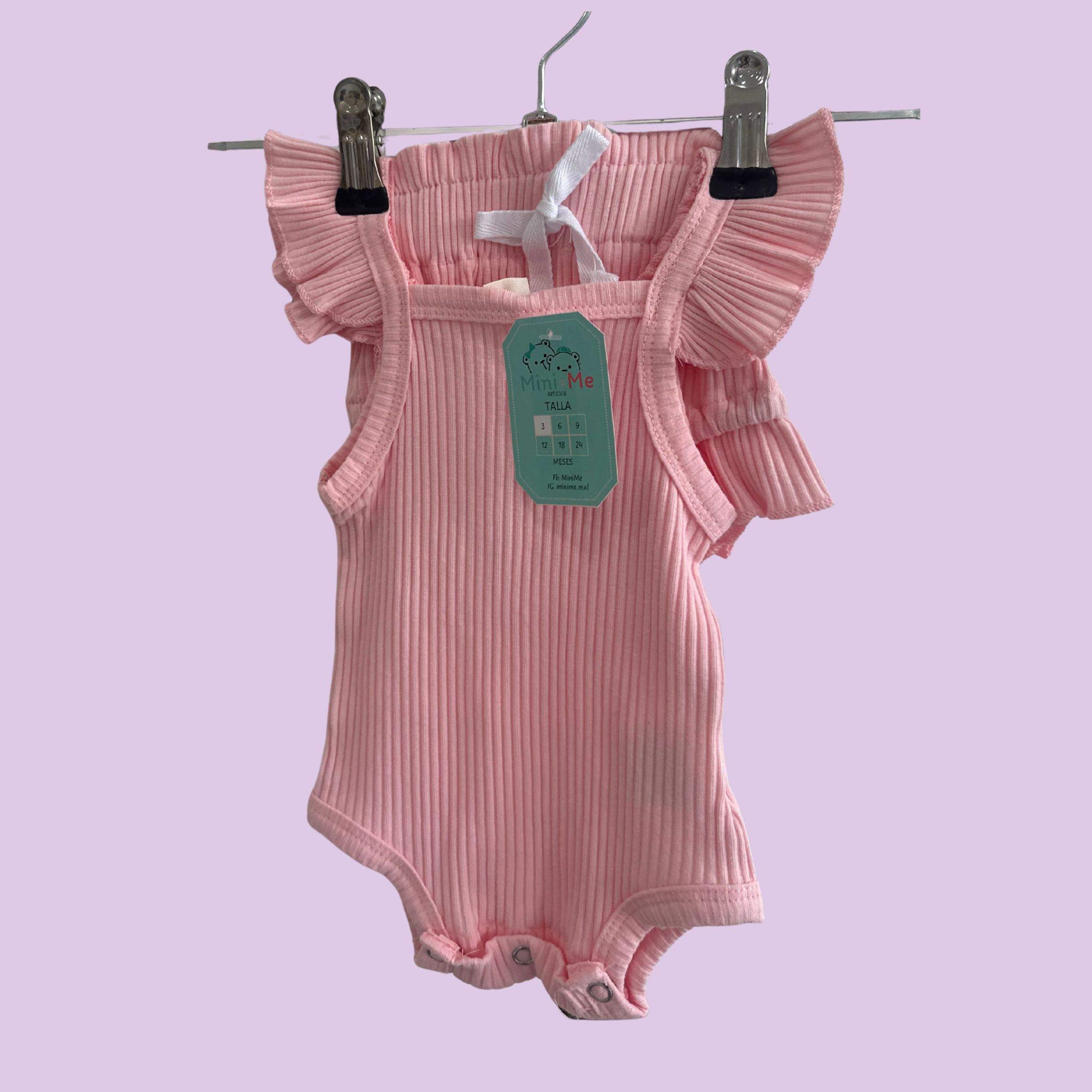 SET ROSA TALLA 3 MESES