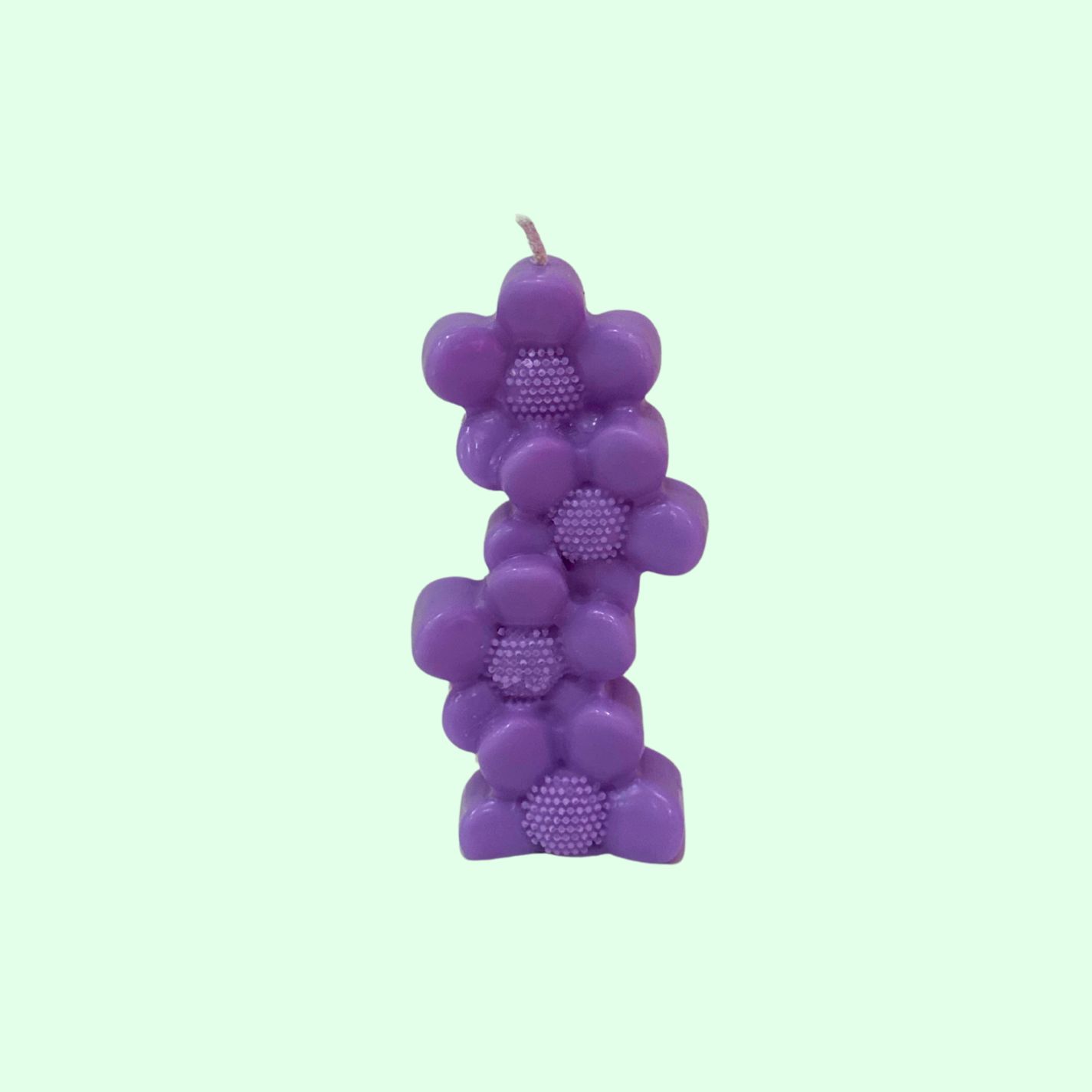 VELA FLORES LAVANDA
