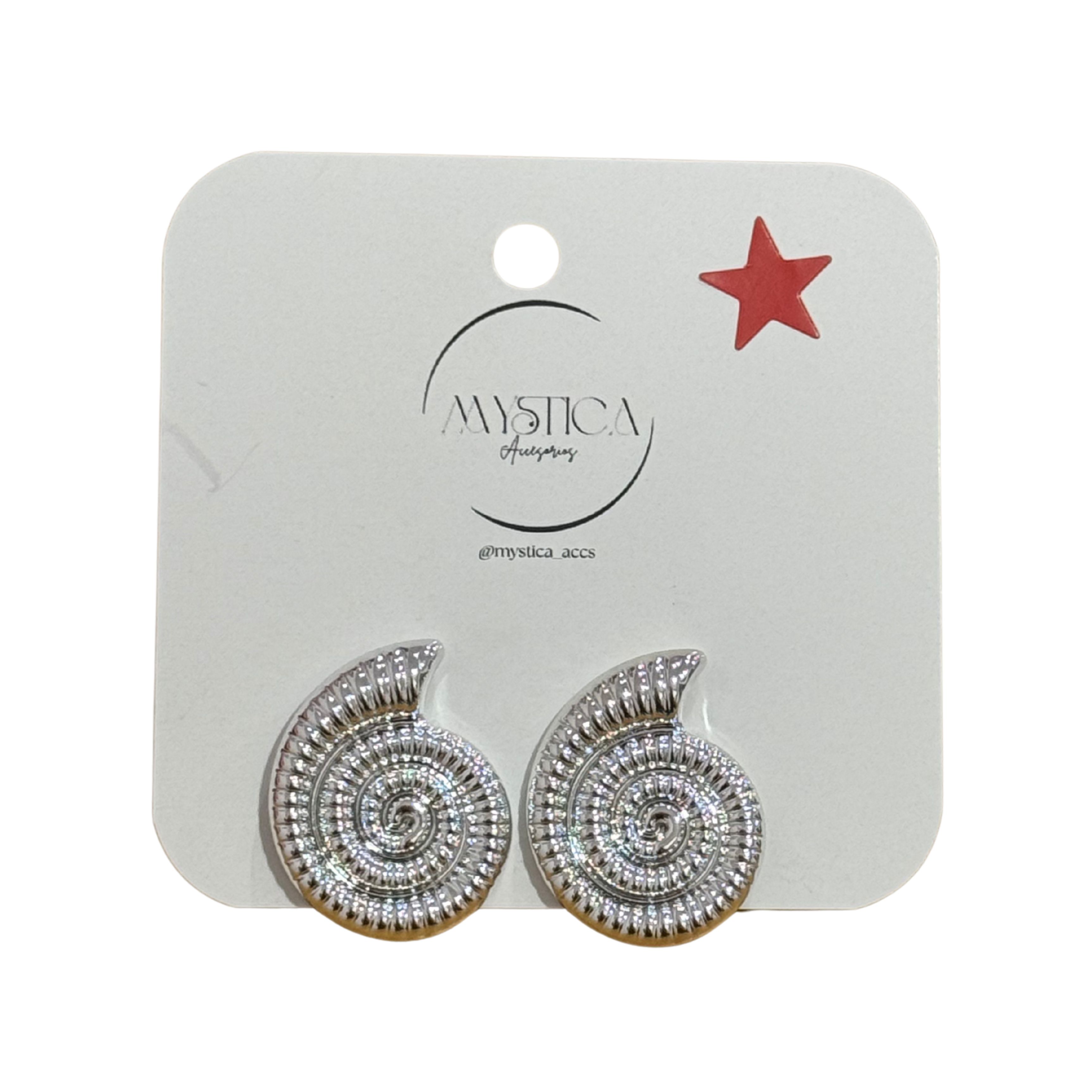 ARETES PLATEADOS CON PERLAS